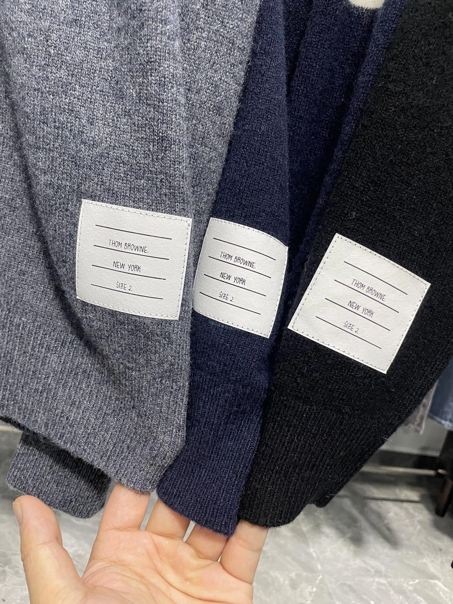 wg.luxury-- 2row95 wool cashmere 3colour item: E-F000J1331-3